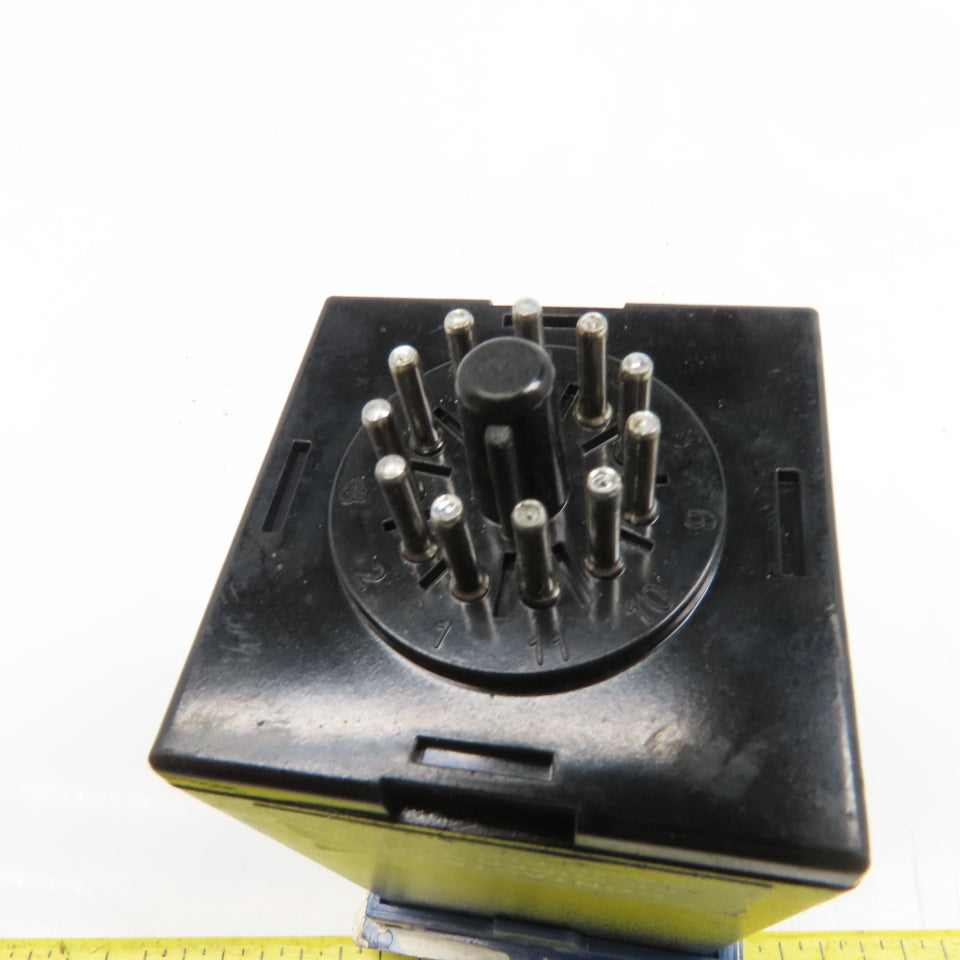 ATC 3-0314B134Q3C Timing Relay 120/240V Socket 1-100s