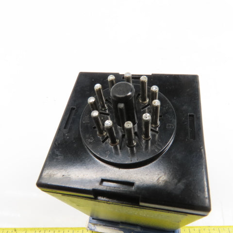 ATC 3-0314B134Q3C Timing Relay 120/240V Socket 1-100s