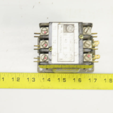 General Electric CR35AD3BA1 40/50A Contactor 3 Pole 120V Coil 3PH