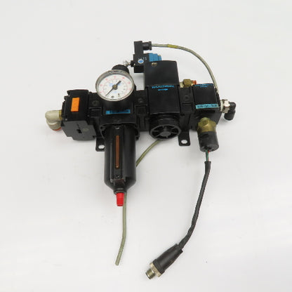 Wilkerson B18-04-FKG0 	E18-04-EC00 1/2" NPT Compressed Air Filter Regulator