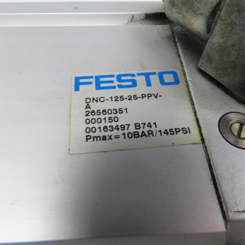 Festo DNC-125-25-PPV-A 125mm Bore 25mm Stroke Double Acting Air Cylinder