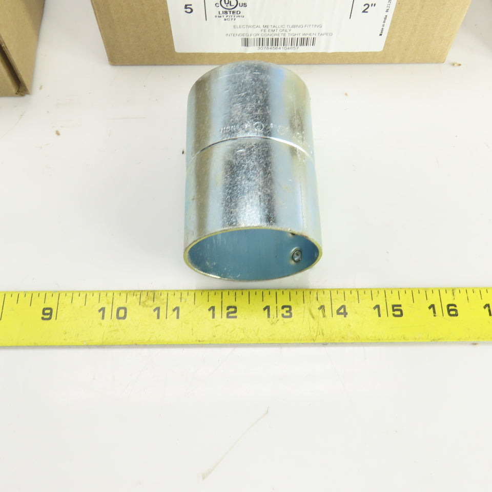 Eaton 465 2" Set Screw Type Coupling FE EMT Only Lot of 3