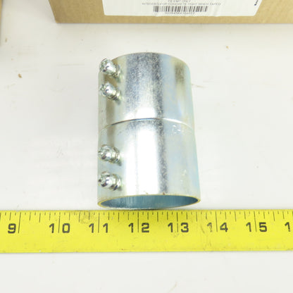 Eaton 465 2" Set Screw Type Coupling FE EMT Only Lot of 3