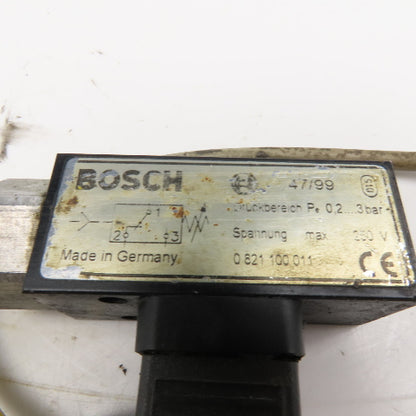 Bosch 0 821 100 011 250V Pressure Switch 0.2-3 Bar