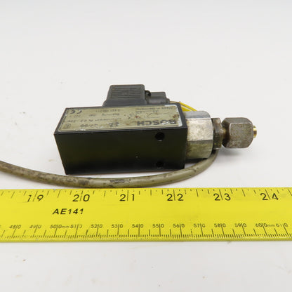 Bosch 0 821 100 011 250V Pressure Switch 0.2-3 Bar