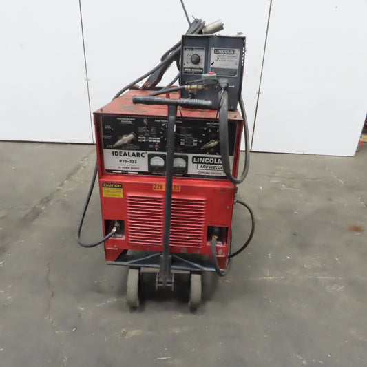 Lincoln Idealarc  R35-325 Mig Welder W/LN-7 Wire Feeder & Wheel Package