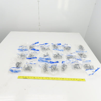 Carlon E977FC-CTN 1" PVC Non-Metallic Conduit Clamps (19 Bags) Lot Of 95 PCS