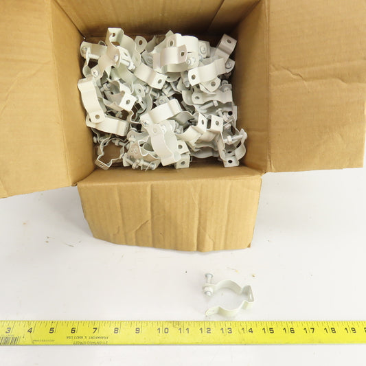 Minerlac 1" Metal Conduit Hanger Clamp W/Nut & Bolt Lot Of 63