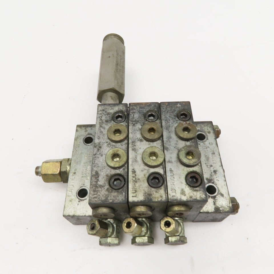 Lubriquip MSP-5S Modular Lubrication Divider Valve Assembly Proximity Switch