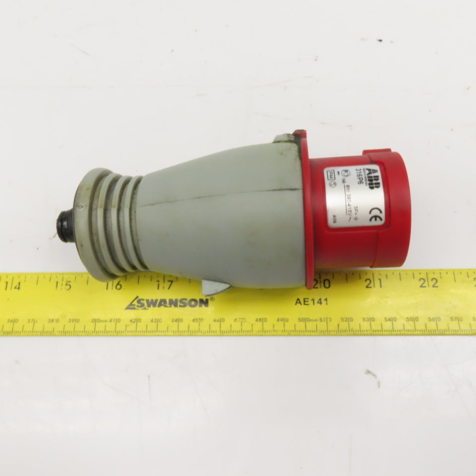 ABB 316P6 380-415VAC 3 Pole Plus Ground 6/H