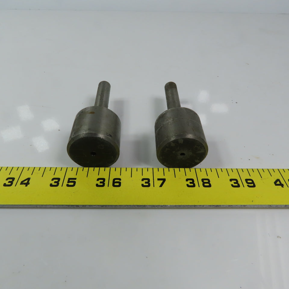 Carbon Steel Counter Bore Pilot 1-11/64" x 3/8" x 1" Depth Lot of 2