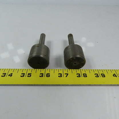 Carbon Steel Counter Bore Pilot 1-11/64" x 3/8" x 1" Depth Lot of 2