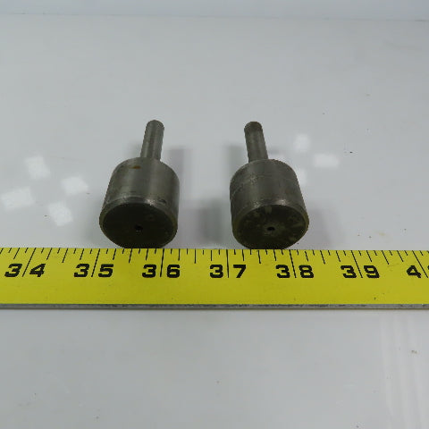 Carbon Steel Counter Bore Pilot 1-11/64" x 3/8" x 1" Depth Lot of 2