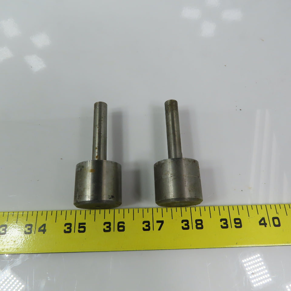 Carbon Steel Counter Bore Pilot 1-11/64" x 3/8" x 1" Depth Lot of 2