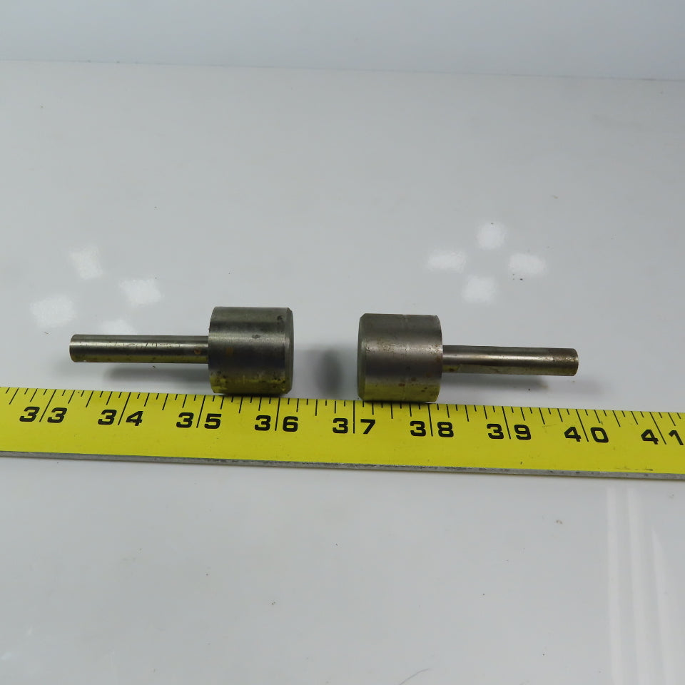 Carbon Steel Counter Bore Pilot 1-11/64" x 3/8" x 1" Depth Lot of 2