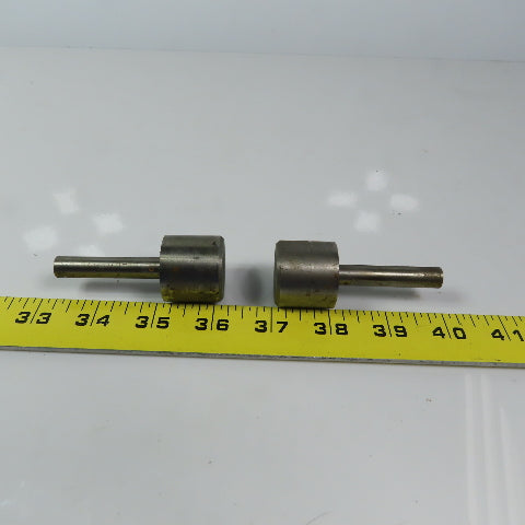 Carbon Steel Counter Bore Pilot 1-11/64" x 3/8" x 1" Depth Lot of 2