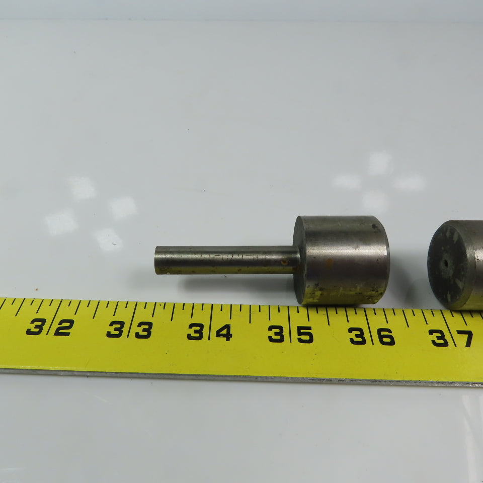 Carbon Steel Counter Bore Pilot 1-11/64" x 3/8" x 1" Depth Lot of 2