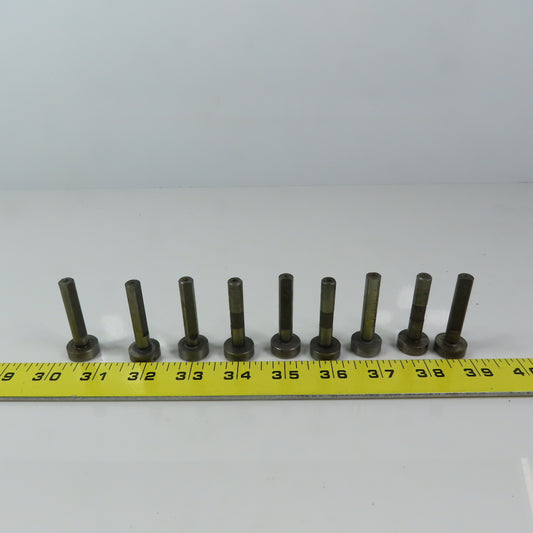 Carbon Steel Counter Bore Pilot 11/16" x 5/16" x 1/4" Depth Lot of 9