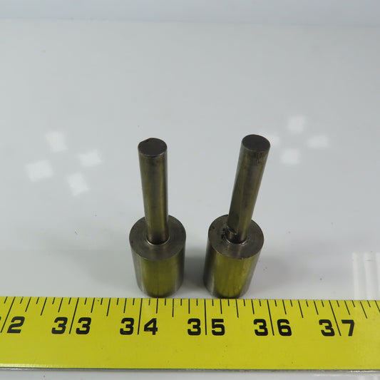 Carbon Steel Counter Bore Pilot 13/16" x 5/16" x 1-1/8" Depth Lot of 2