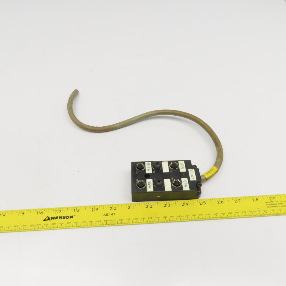 Murr Elektronik 24VDC 16A 6 Way Power Distribution Cable