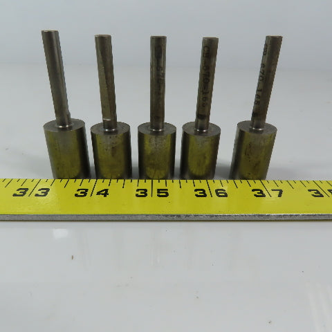 Carbon Steel Counter Bore Pilot 45/64" x 1/4" x 1-3/64" Depth Lot of 5