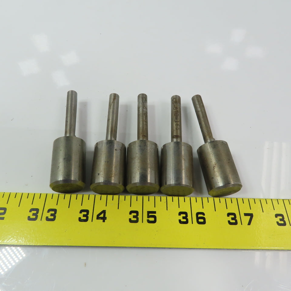 Carbon Steel Counter Bore Pilot 45/64" x 1/4" x 1-3/64" Depth Lot of 5