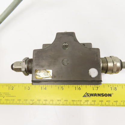 Euchner SN02D16-MC1596 230V 6A Chisel Tip Plunger 2 Position Limit Switch