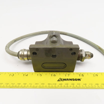 Euchner SN02D16-MC1596 230V 6A Chisel Tip Plunger 2 Position Limit Switch