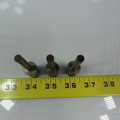 Carbon Steel Counter Bore Pilot 5/8" x 1/4" x 21/32" Depth Lot of 3
