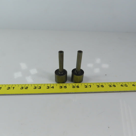 Carbon Steel Counter Bore Pilot 26mm x 3/8" x 57/64" Depth Lot of 2