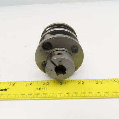 Flexible Disc Shaft Coupling 9/16" x 11/16" Bore
