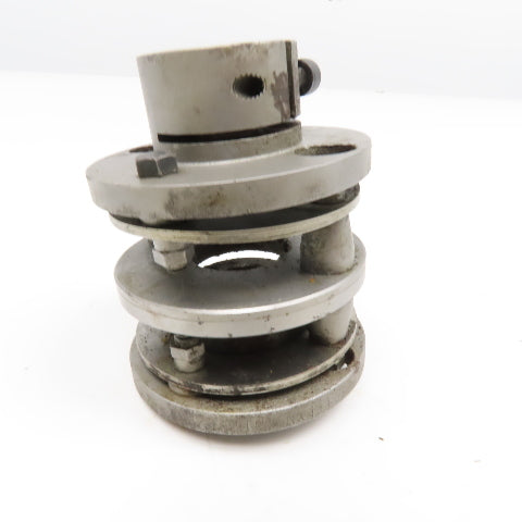 Flexible Disc Shaft Coupling 9/16" x 11/16" Bore