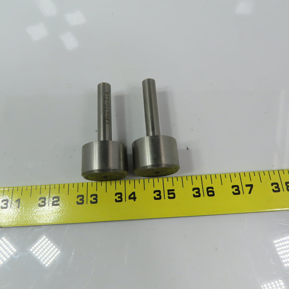 Carbon Steel Counter Bore Pilot 1-1/16" x 3/8" x 49/64" Depth Lot of 2