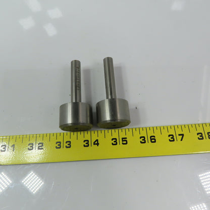 Carbon Steel Counter Bore Pilot 1-1/16" x 3/8" x 49/64" Depth Lot of 2