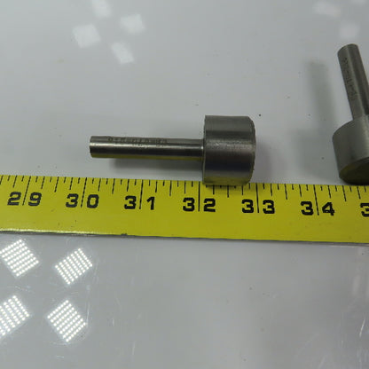 Carbon Steel Counter Bore Pilot 1-1/16" x 3/8" x 49/64" Depth Lot of 2