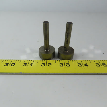 Carbon Steel Counter Bore Pilot 1" x 5/16" x 1/2" Depth Lot of 2