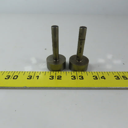 Carbon Steel Counter Bore Pilot 1" x 5/16" x 1/2" Depth Lot of 2