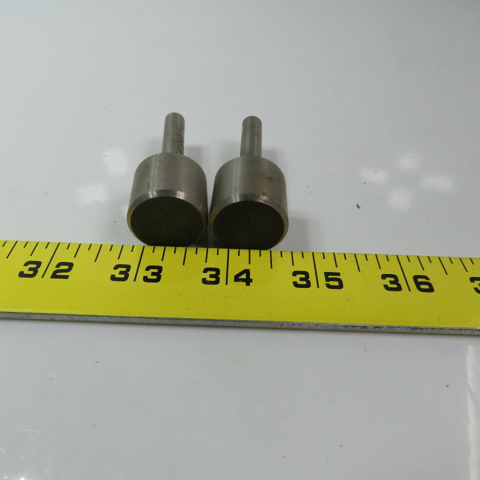 Carbon Steel Counter Bore Pilot 59/64" x 5/16" x 13/16" Depth Lot of 2