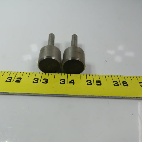 Carbon Steel Counter Bore Pilot 59/64" x 5/16" x 13/16" Depth Lot of 2