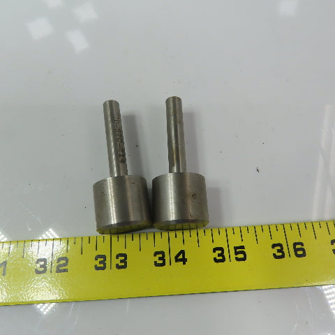 Carbon Steel Counter Bore Pilot 59/64" x 5/16" x 13/16" Depth Lot of 2