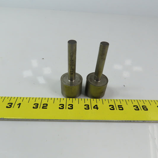 Carbon Steel Counter Bore Pilot 59/64" x 5/16" x 13/16" Depth Lot of 2