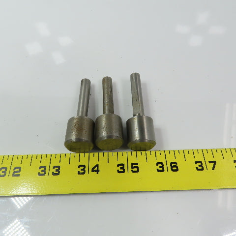 Carbon Steel Counter Bore Pilot 47/64" x 5/16" x 47/64" Depth Lot of 3