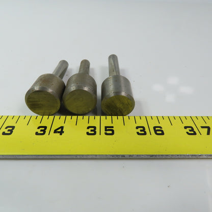 Carbon Steel Counter Bore Pilot 47/64" x 5/16" x 47/64" Depth Lot of 3