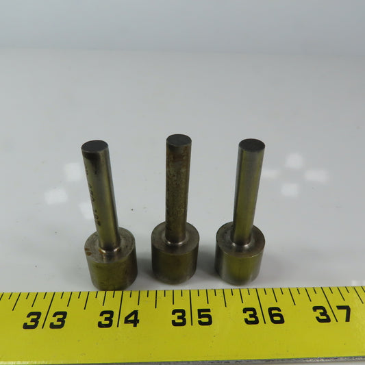 Carbon Steel Counter Bore Pilot 47/64" x 5/16" x 47/64" Depth Lot of 3