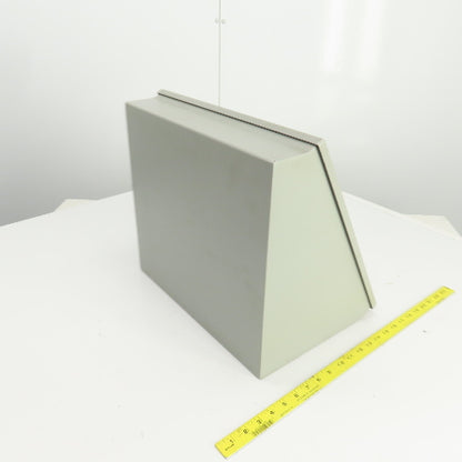 Weigmann WC16C16 16" x 16" Electrical Enclosure W/Sloped Top 10-1/4"x 8" Cutout