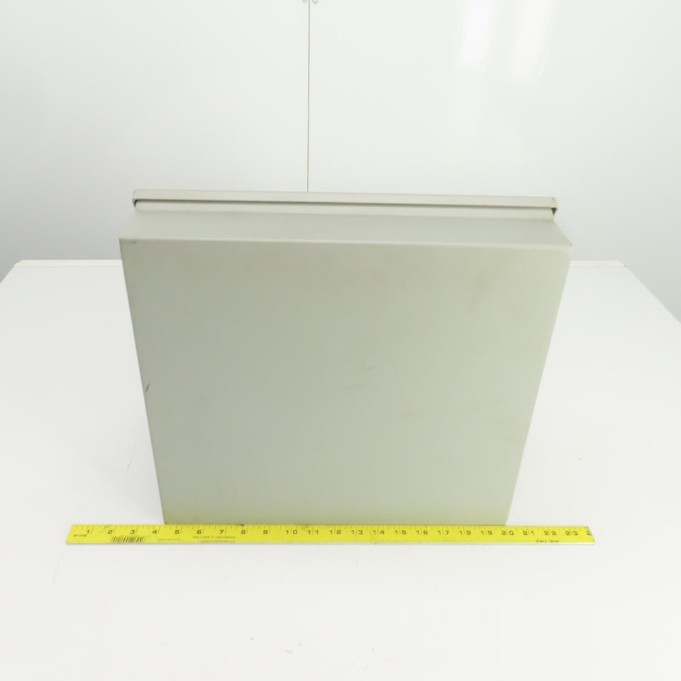 Weigmann WC16C16 16" x 16" Electrical Enclosure W/Sloped Top 10-1/4"x 8" Cutout