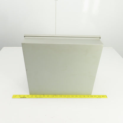 Weigmann WC16C16 16" x 16" Electrical Enclosure W/Sloped Top 10-1/4"x 8" Cutout