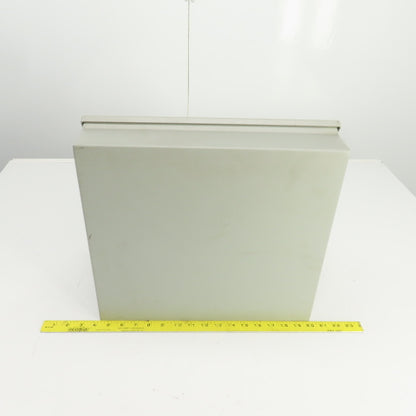 Weigmann WC16C16 16" x 16" Electrical Enclosure W/Sloped Top 10-1/4"x 8" Cutout