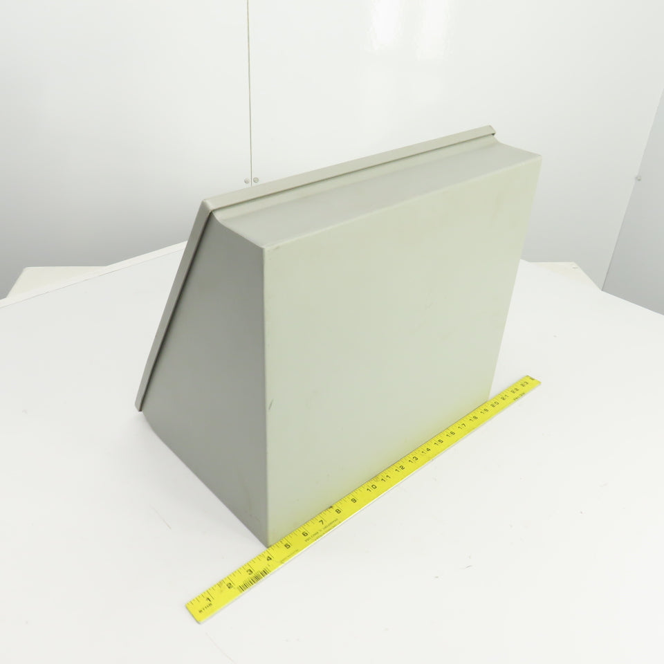 Weigmann WC16C16 16" x 16" Electrical Enclosure W/Sloped Top 10-1/4"x 8" Cutout