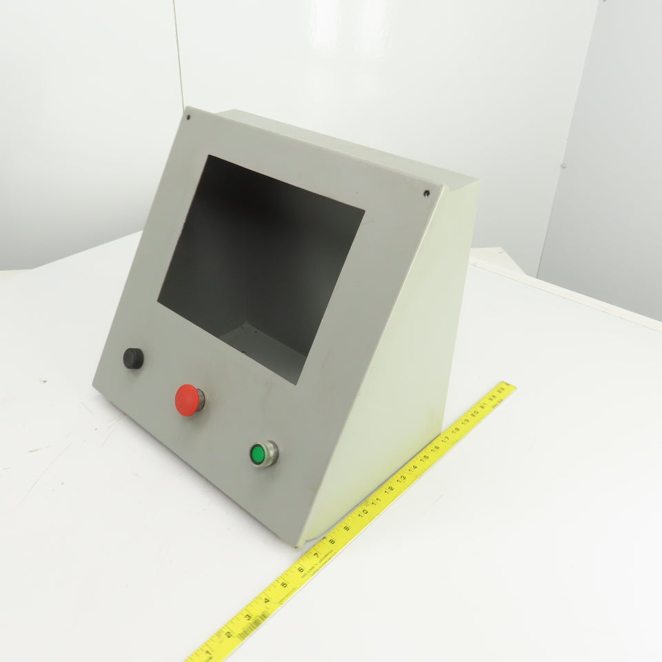 Weigmann WC16C16 16" x 16" Electrical Enclosure W/Sloped Top 10-1/4"x 8" Cutout